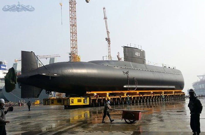 three Chang Bogo-class diesel-electric submarines of Indonesia