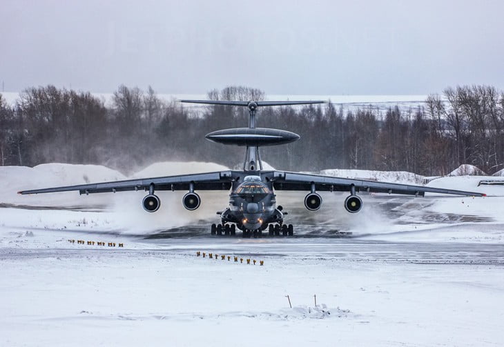The A-50 was developed by the Beriev Aviation Science and Technology Complex at Taganrog on the basis of the Il-76 MD transport aircraft to replace the Tupolev Tu-126 "Moss".