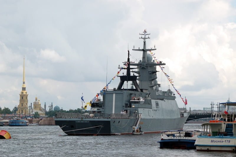 Currently, the Steregushchiy corvette is the most advanced multipurpose vessel of the Russian Navy.
