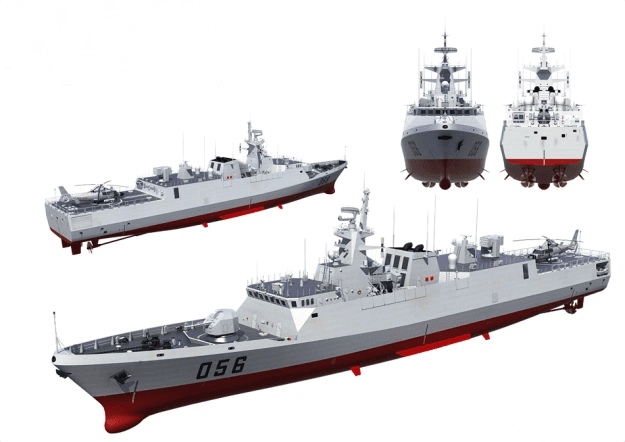 Type 056 is a replacement for obsolete and smaller frigates such as Type 037.