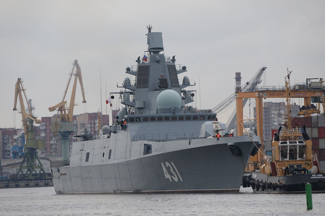 Admiral Kasatonov stealthy frigate has just completed the final test