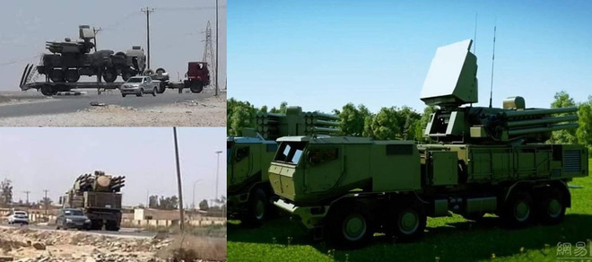 Pantsir-SM complex is said to have appeared at Bani Walid