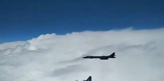 Russia intercepted two US B-1B bomber