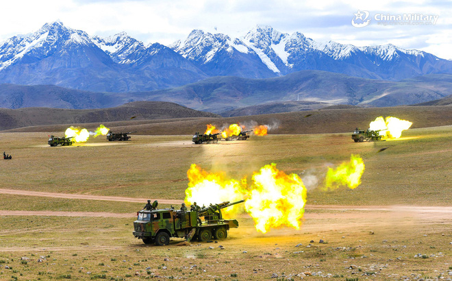 A Chinese military exercise (Image: Global Times)